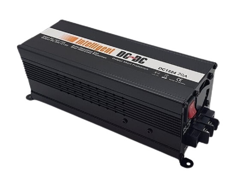 Convertisseur survolteur de tension de 12V &agrave; 24V, 20A