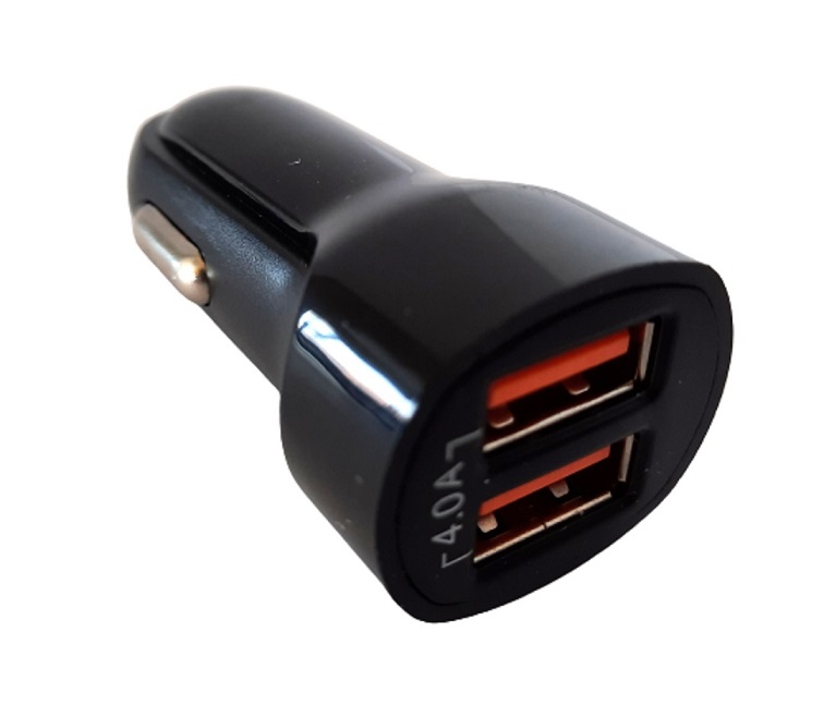 Prise Allume Cigare 12V / 24V 2 USB- A  4A total