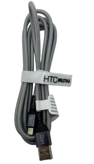 Câble de charge et donn&eacute;es tress&eacute; USB-A vers Lightning 3A