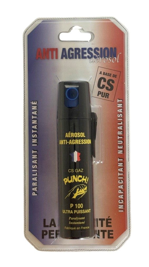 Bombe anti agression grand mod&egrave;le 75ML
