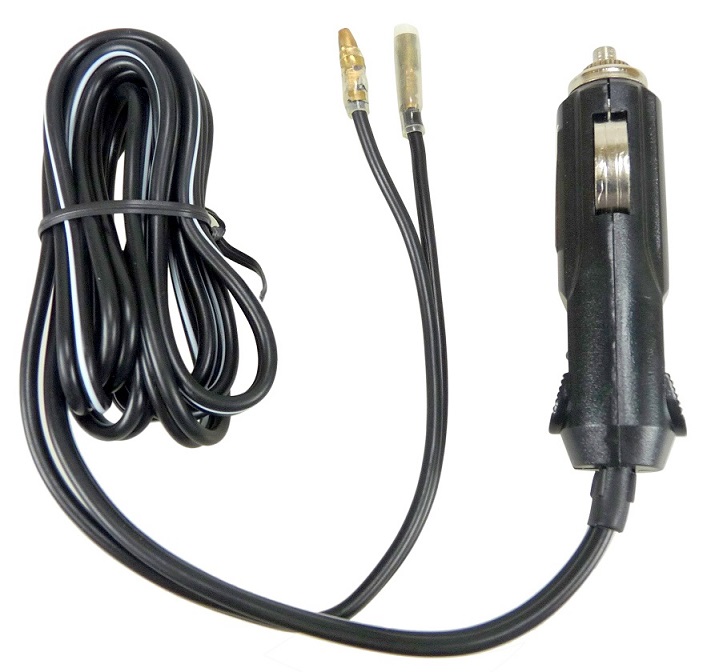 Prise allume cigare male  12V / 24V avec fusible 10A