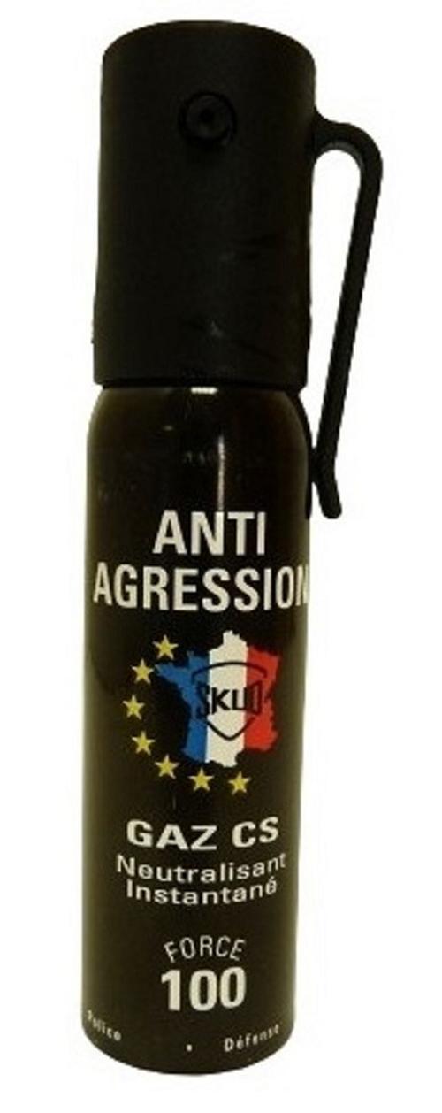 Bombe anti agression petit mod&egrave;le 25ML