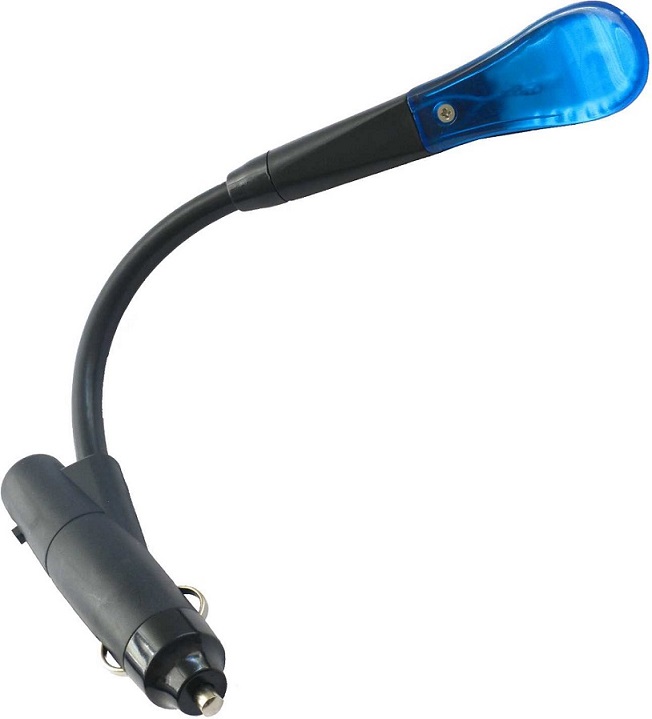 Liseuse flexible bleue 12V