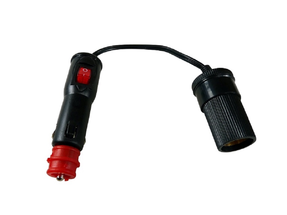 Prise allume cigare 12V /24V avec double embout 