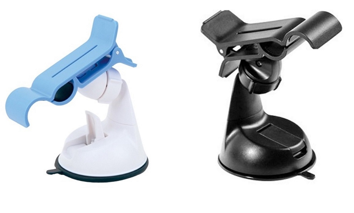 Porte t&eacute;l&eacute;phone orientable 360&deg; fixation ventouse