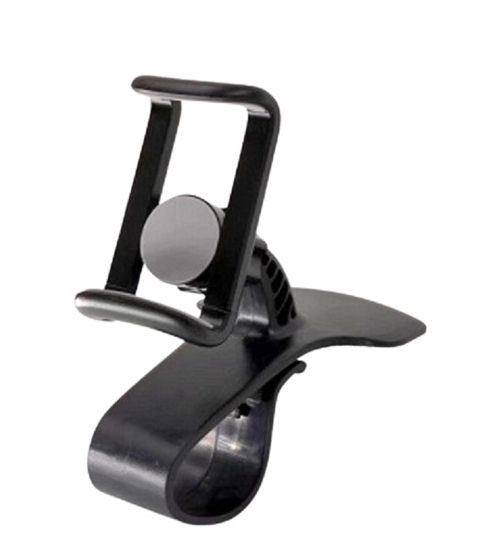 Porte telephone &agrave; pince fixation tableau de bord