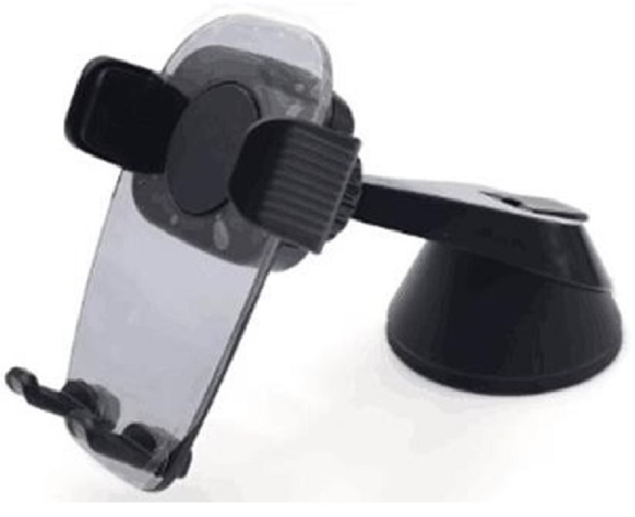 Support t&eacute;l&eacute;phone transparent fixation ventouse