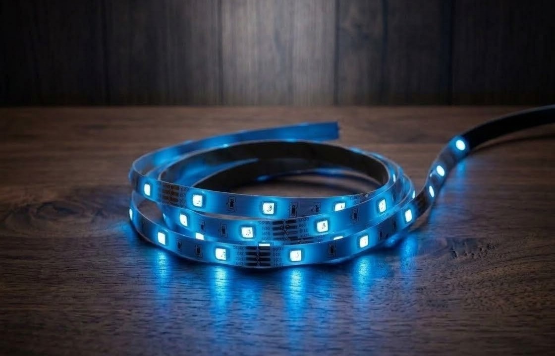 Bande LED Flexible Adhésive 2m – 60 LEDs Bleu – 12V / 24V