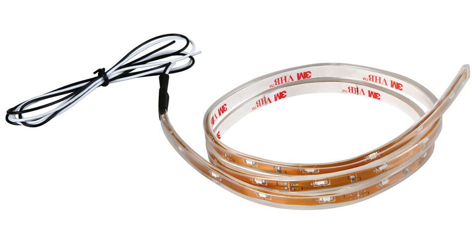 Bande adh&eacute;sive flexible 30 LED 24V bleu