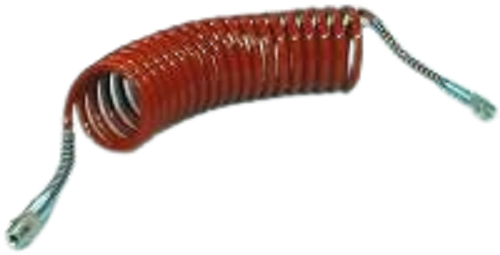 Spirale &agrave; air rouge 4,5m en silicone