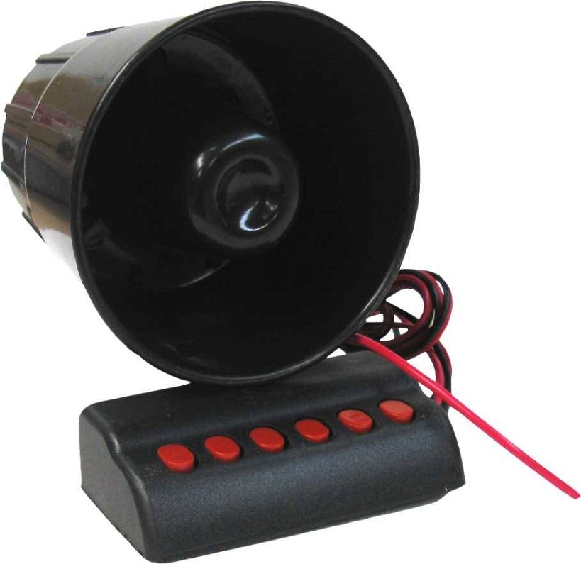 Sirene 6 tons diff&eacute;rents 24V