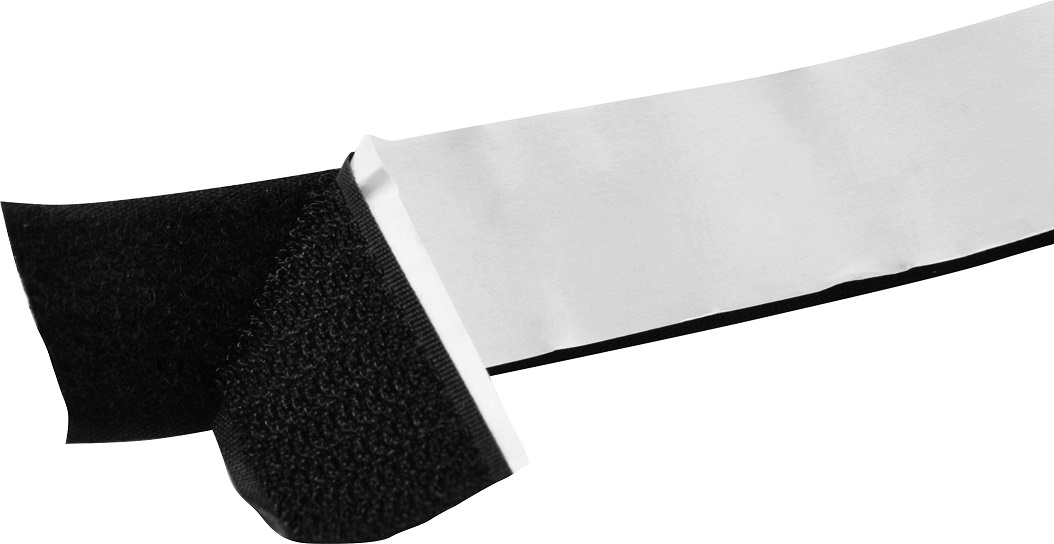 2 Bandes velcro adh&eacute;sives 1 m&egrave;tre