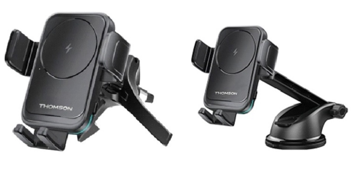 SUPPORT DE TELEPHONE THOMSON AVEC CHARGEUR A INDUCTION 15W Max