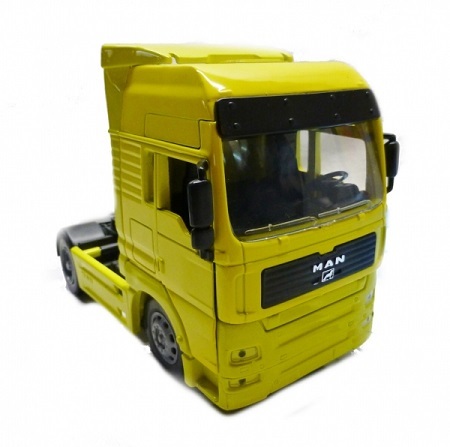 Tracteur New Ray 1/32&egrave;me MAN TG 18.410A  jaune