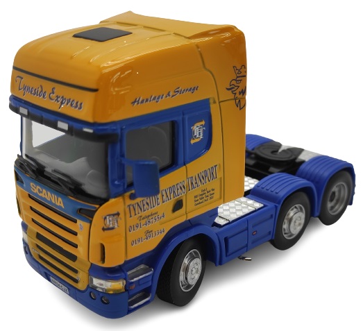 Tracteur CARARAMA  SCANIA   Tyneside Express 1/50&egrave;me