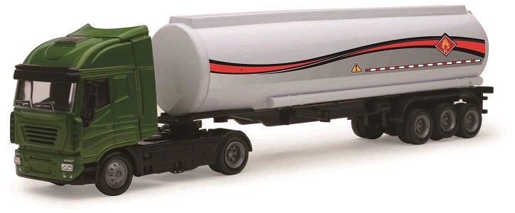 Camion 1/43&egrave;me IVECO STRALIS  transport p&eacute;trole