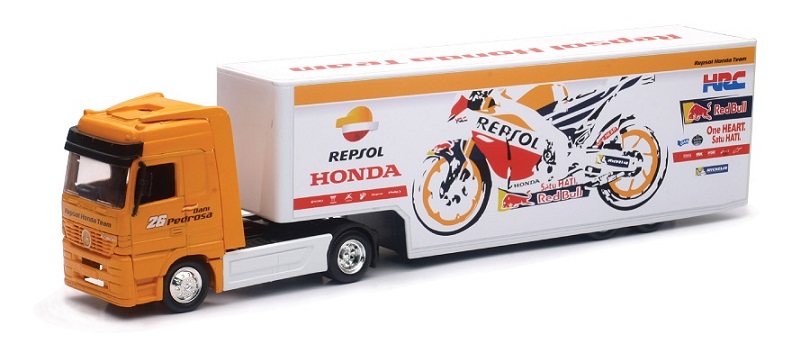 Camion 1/43&egrave;me  MERCEDES BENZ ACTROS REPSOL HONDA 2017