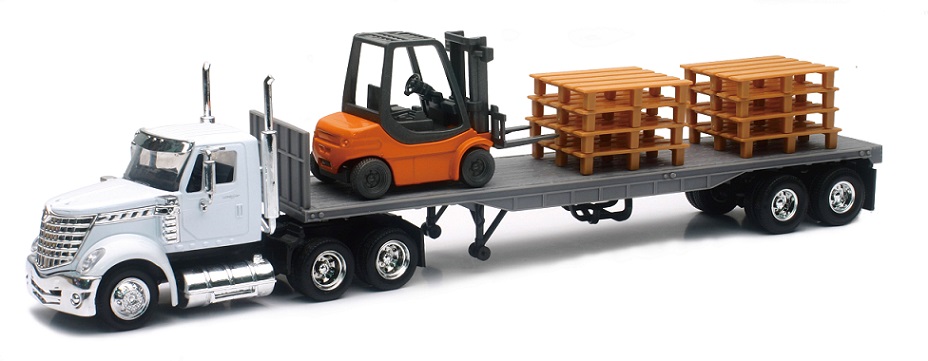 Camion 1/4 &egrave;me INTERNATIONAL LONESTAR chariot avec palettes