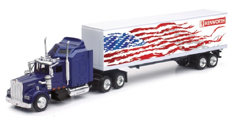CAMION 1/43° KENWORTH W900 US PATRIOTS