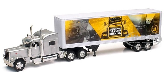Camion 1/32&egrave;me PETERBILT 387 avec remorque container
