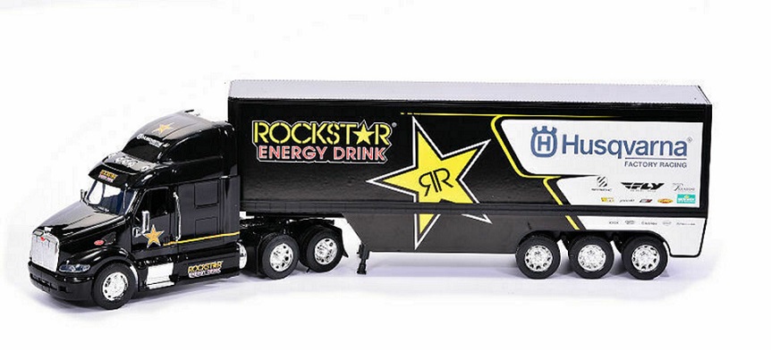 Camion 1/32&egrave;me ROCKSTAR ENERGY HUSQVARNA FACTORY