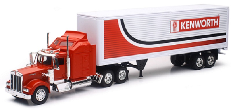 Camion 1/32&egrave;me KENWORTH W900 remorque container