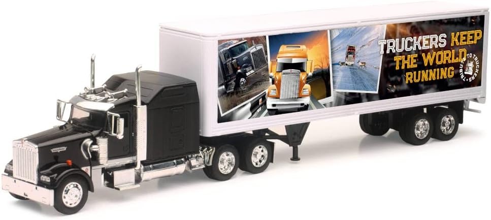 CAMION 1/32° KENWORTH W900 TRUCKERS KEEP THE WORLD RUNNING
