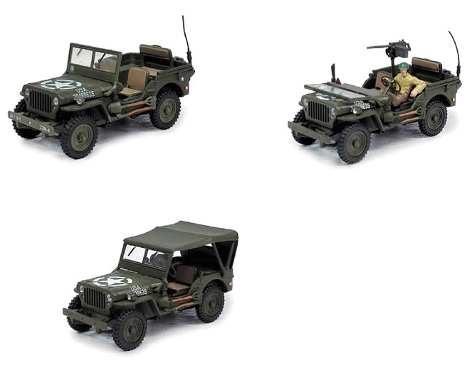 Assortiment 24 jeeps 1/43&egrave;me
