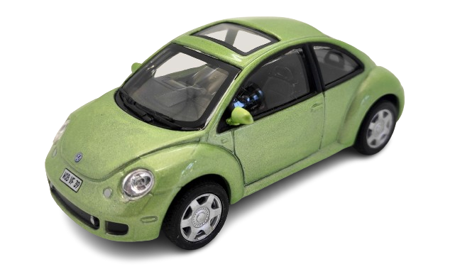 VOLKSWAGEN BEETLE CARARAMA 1/43&egrave;me verte