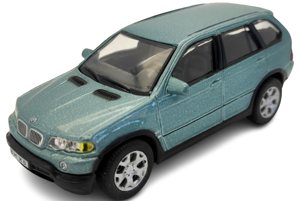 BMW X5 CARARAMA 1/43&egrave;me bleu
