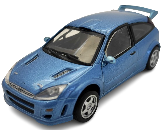 FORD FOCUS CARARAMA 1/43&egrave;me bleu