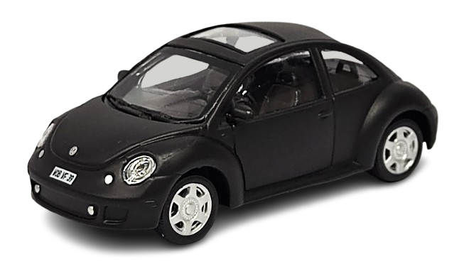 VOLKSWAGEN NEEW BEETLE NOIR CARARAMA 1/43&egrave;me