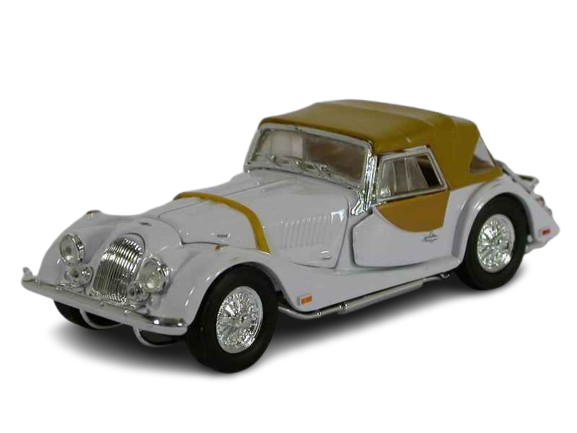 Voiture 1/43&egrave;me Morgan Plus Eight blanche
