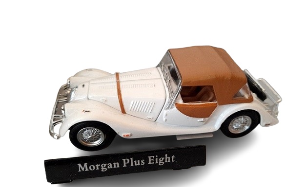 Voiture 1/43&egrave;me Morgan Plus Eight blanche