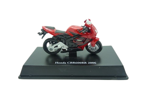 Moto street bike Honda  CBR 600 RR rouge (2006) 1/32&egrave;me