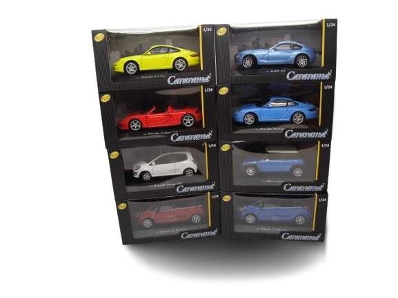 Assortiment de voitures m&eacute;tal 1/24 &egrave;me